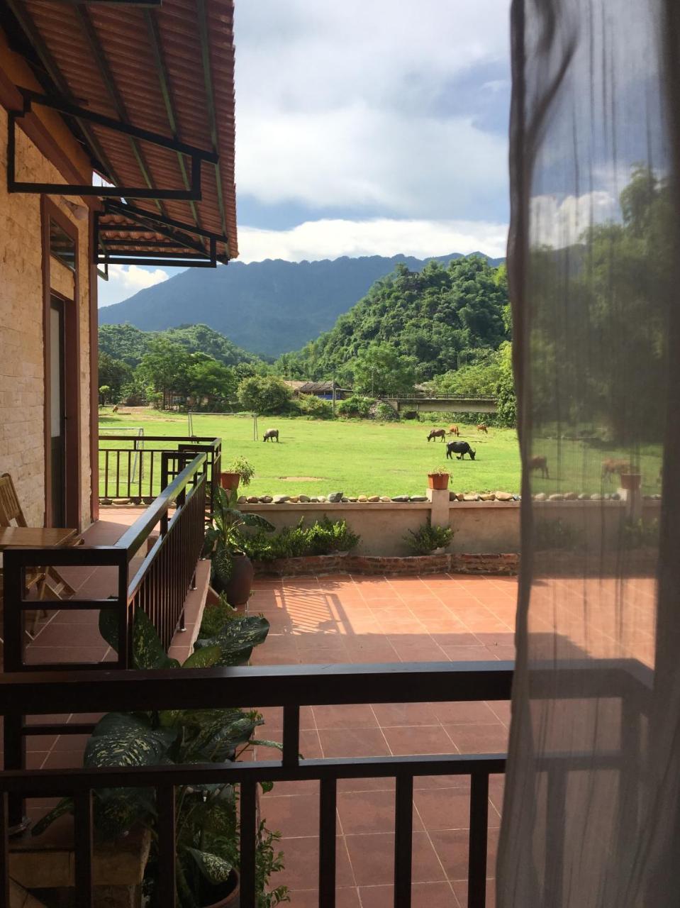 Mai Chau Xanh Bungalow Eksteriør billede